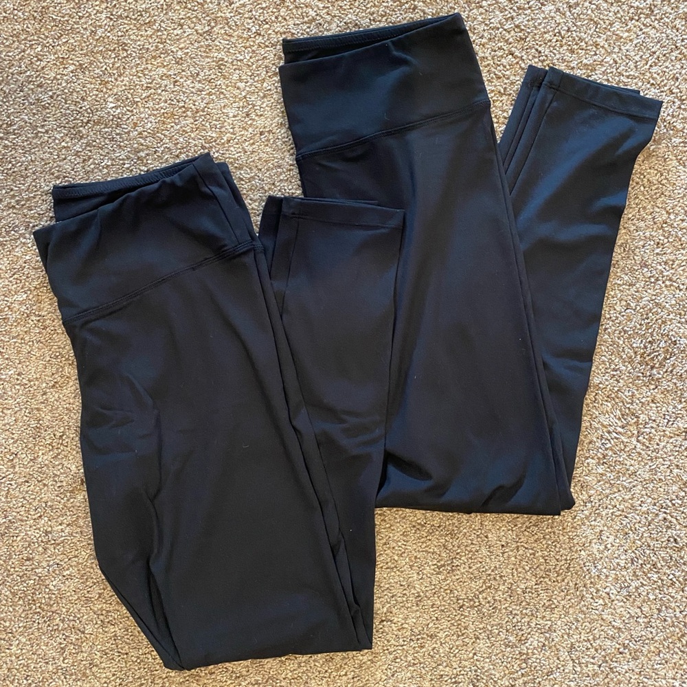 2 pairs of XL Black Felina leggings